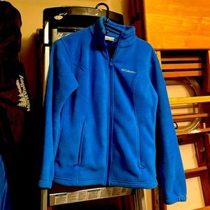 Columbia blue fleece Women’s medium